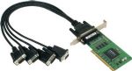 4 口RS-232 通用 PCI 多串口通信卡