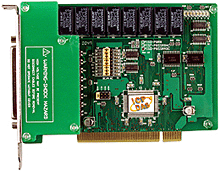 PISO-P8SSR8AC 8通道隔离数字输入和8通道继电器输出卡