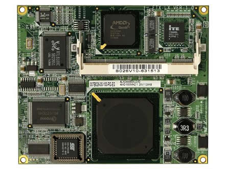 ETX-LX 板载AMD LX800 ETX中心模块