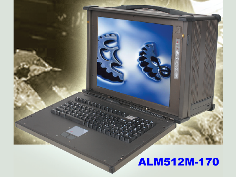 ALM512M-170 17寸大屏幕经济型便携机可放商用主板