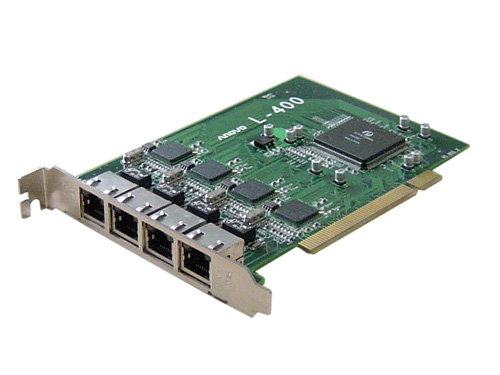 VAL-400 PCI总线4网络口卡