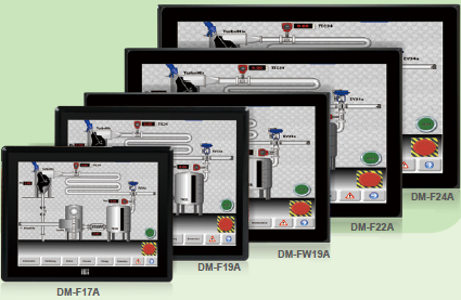 DM-F17A/DM-FW19A/DM-F19A/DM-F22A/DM-F24A17”~23.8” DM-F IP65 工业显示器